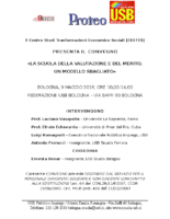 Locandina con specifiche Convegno USB Cestes 9 maggio Bologna