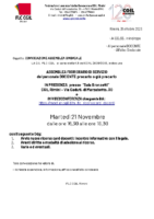 Convocazione assemblea FLC Cgil – RICORSO CARD DOCENTI_21 novembre_23